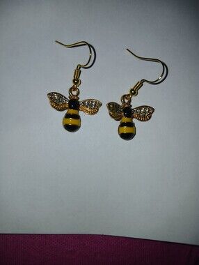 Bumble Bee Earrings